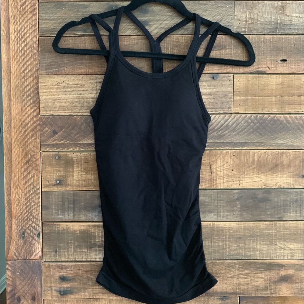 Fabletics black workout tank